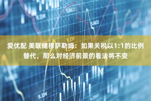 爱优配 美联储穆萨勒姆：如果关税以1:1的比例替代，那么对经济前景的看法将不变