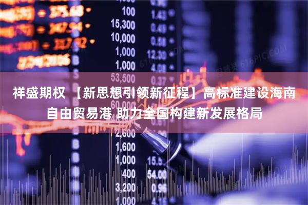 祥盛期权 【新思想引领新征程】高标准建设海南自由贸易港 助力全国构建新发展格局