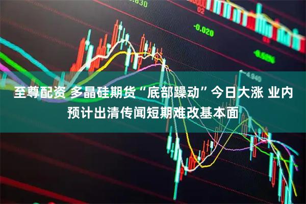 至尊配资 多晶硅期货“底部躁动”今日大涨 业内预计出清传闻短期难改基本面