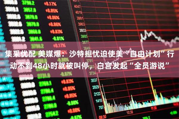 集采优配 美媒爆：沙特担忧迫使美“自由计划”行动不到48小时就被叫停，白宫发起“全员游说”