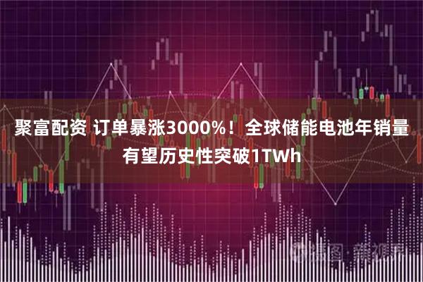 聚富配资 订单暴涨3000%！全球储能电池年销量有望历史性突破1TWh